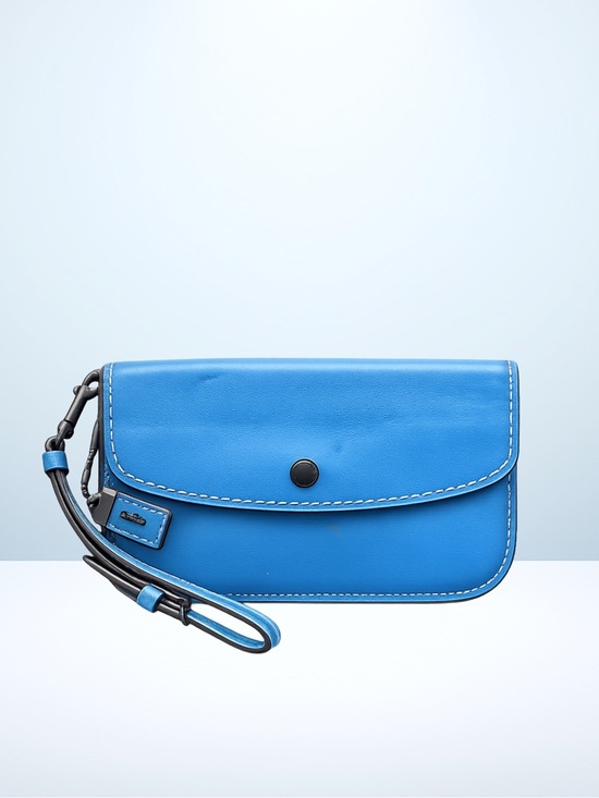 Coach Handbags - Coach 1941 Blue Clutch Wristlet